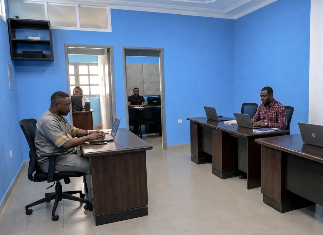 Bureaux modernes d’ALC Transit à Douala