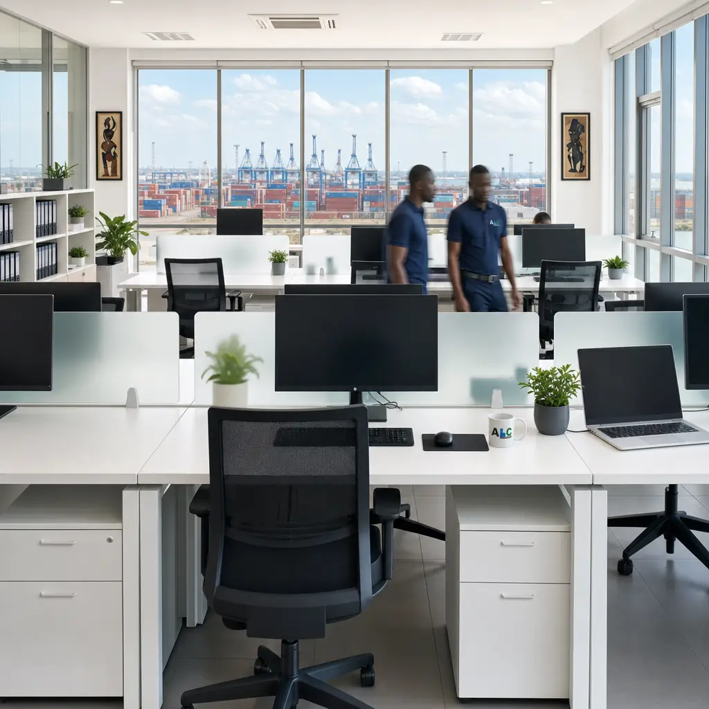 Bureaux modernes d’ALC Transit à Douala